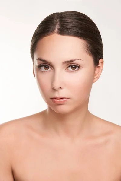 Retrato Mujer Joven Tratamiento Cosmetología — Foto de Stock