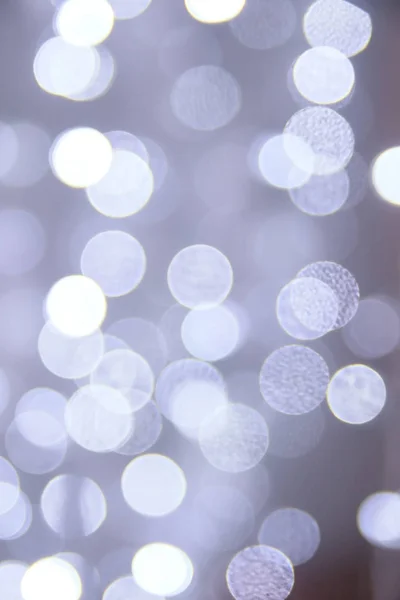 Blue Spots Light Background Blurred Bokeh — Stock Photo, Image