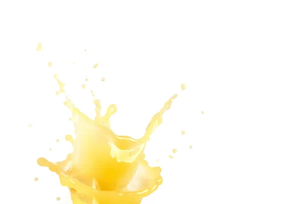 Orange juice splash concept. Color — Stock Photo, Image