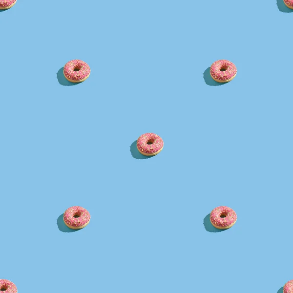 Viele Donuts. Konzept für Kuchen — Stockfoto