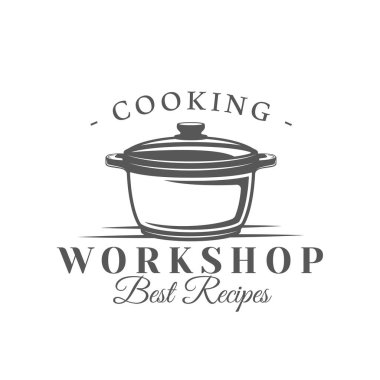 Beyaz arka plan üzerinde izole etiket yemek. Tasarım öğesi. Vektör çizim