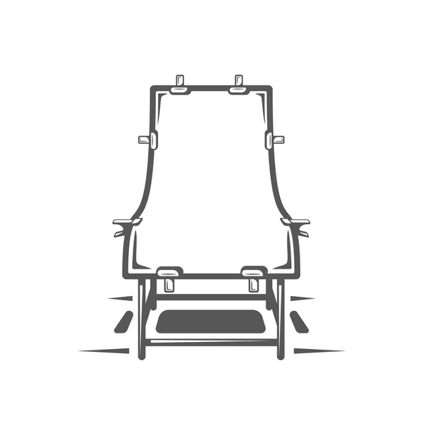 Elemento Estúdio Fotográfico Isolado Sobre Fundo Branco Ilustração Vetorial —  Vetores de Stock