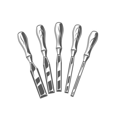 Beyaz arka plan üzerinde izole Keskiler