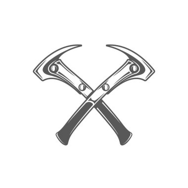 Beyaz arka plan üzerinde izole çekiç