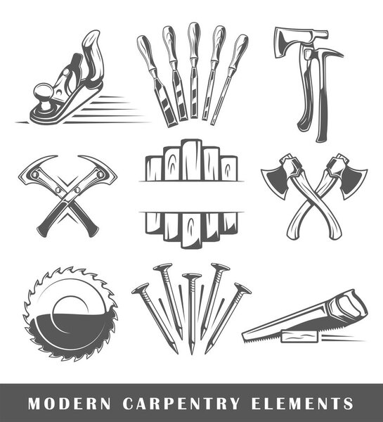 Modern carpentry tools