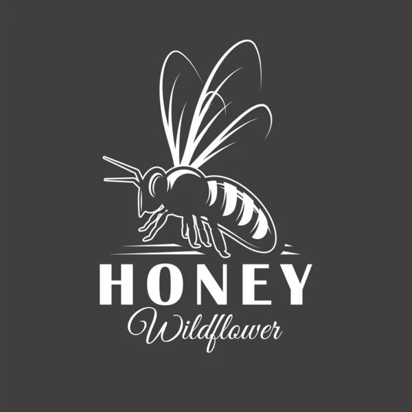Honigetikett — Stockvektor