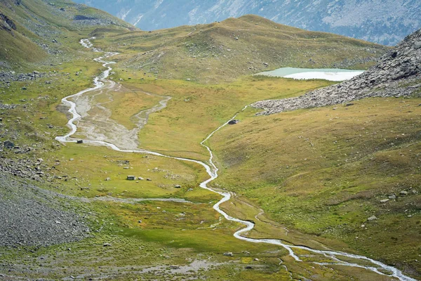 Mountains Landscape Nivolet Plateau Gran Paradiso National Park Pngp Italian — Stock Photo, Image