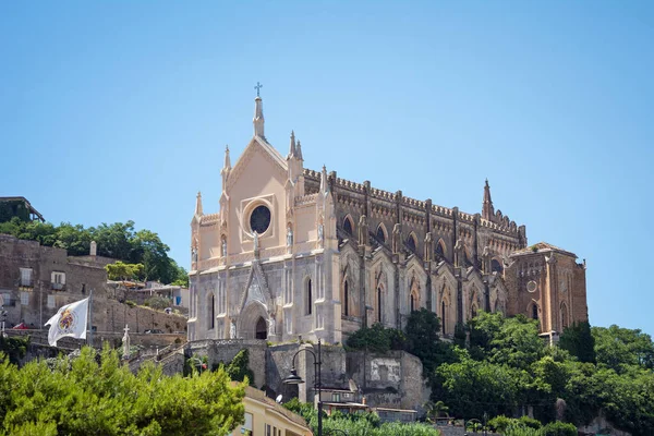 Die Kirche San Francesco Dassisi Gaeta Monte Orlando Latium Italien — Stockfoto