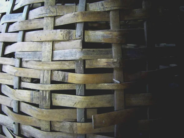 Bamboo Basket Thailand — Stock Photo, Image