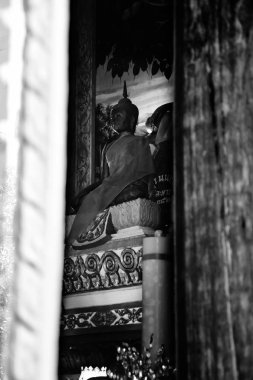 Buda heykeli Tay tapınak zarafeti