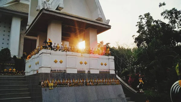 Bello Chiesa Tempio Tailandese — Foto Stock