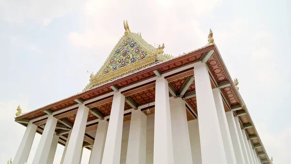 Bela Igreja Templo Tailandês — Fotografia de Stock