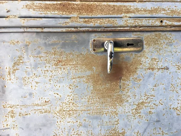 Çelik Kapı Pas Desen — Stok fotoğraf