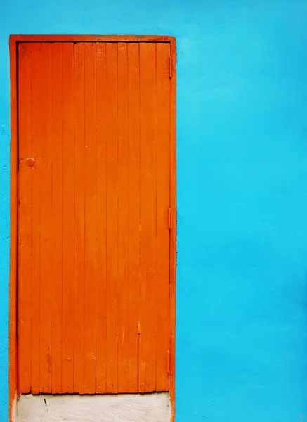 Colorido Porta Madeira — Fotografia de Stock