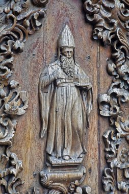 Güzel kapı sanat San Agustin Kilisesi Filipinler, ilk 1571 inşa ve destoryed birçok kez tarafından ulusal desasters ve savaş en eski kilisedir. Intramuros, Manila, Philipinnes