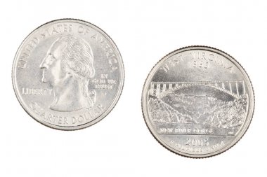 Batı Virginia 2005p devlet Hatıra çeyrek wh üzerinde izole