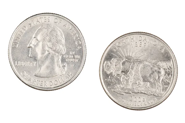 Kuzey Dakota 2006p devlet Hatıra çeyrek bir WHI üzerinde izole