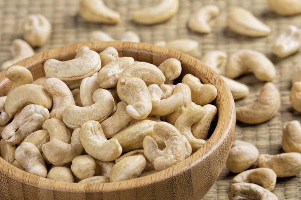 Cashewnoten, een heerlijk comfort eten en snack — Stockfoto