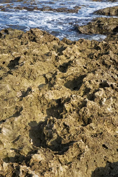 Nienazwana Plaża Wulkanicznej Lub Igneous Rock Wybrzeżu Tajwanu Chiny — Zdjęcie stockowe