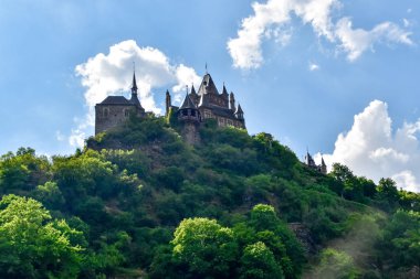 Moselle 'deki Cochem şehri