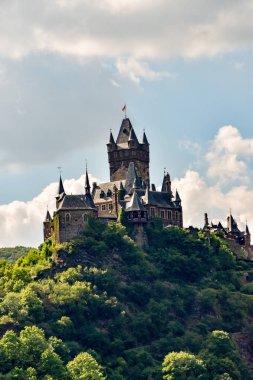 Moselle 'deki Cochem şehri