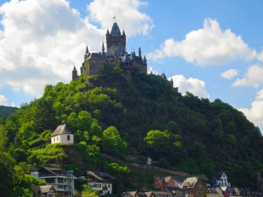 Moselle 'deki Cochem şehri