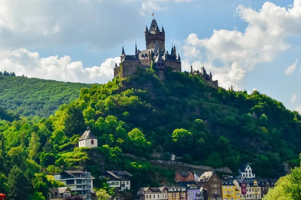 Moselle 'deki Cochem şehri