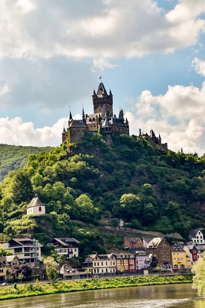 Moselle 'deki Cochem şehri