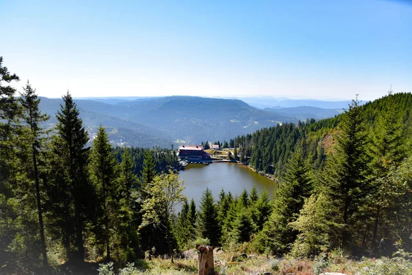 Mummelsee Floresta Negra Alemanha — Fotografia de Stock