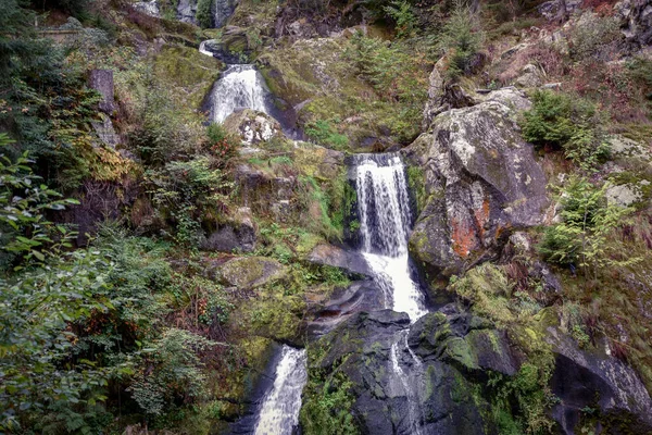 Тріберг Водоспади Лісі Чорний — стокове фото