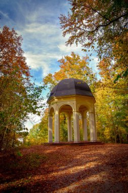 Uckermark Templin Brandenburg yakınındaki kale Boitzenburg