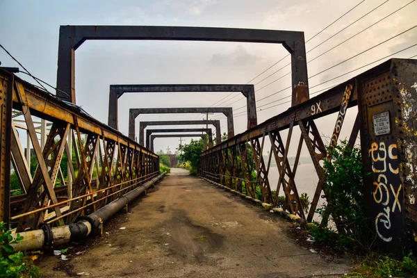 Vieux Pont Acier Bentota Sri Lanka — Photo
