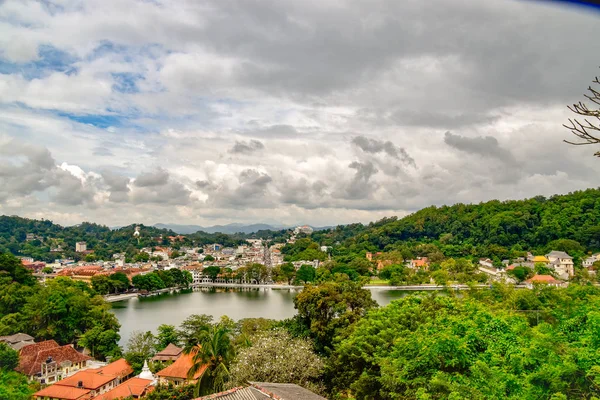 Miasta Kandy Sri Lanka — Zdjęcie stockowe