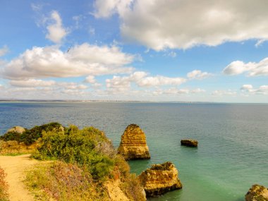 Algarve coast in Portugal Lagos, Faro, Albufeira