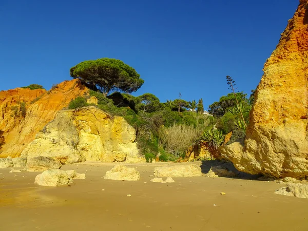 Algarve Coast Portugal Lagos Faro Albufeira — Stockfoto