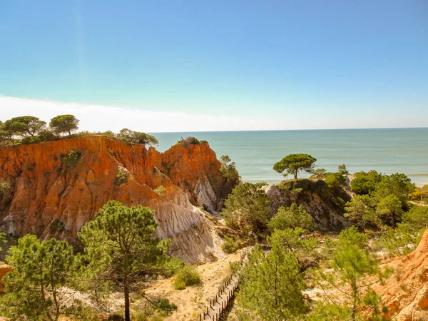 Costa Algarve Portugal Lagos Faro Albufeira — Fotografia de Stock