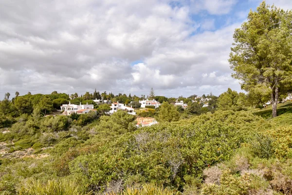 Dorpen Aan Kust Van Algarve Portugal Lagos Faro Albufeira Caroline — Stockfoto