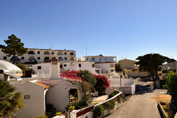 Dorpen Aan Kust Van Algarve Portugal Lagos Faro Albufeira Caroline — Stockfoto