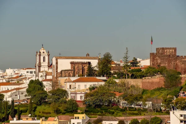 Dorpen Aan Kust Van Algarve Portugal Lagos Faro Albufeira Caroline — Stockfoto