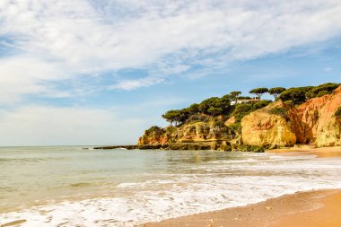 Algarve Portekiz bir dünyada en güzel manzara