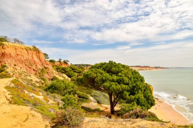 Algarve Portekiz bir dünyada en güzel manzara