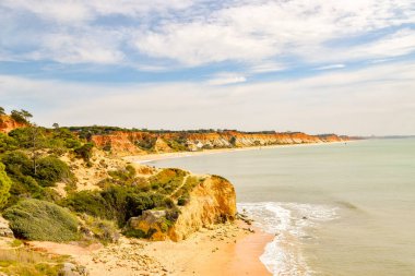 Algarve Portekiz bir dünyada en güzel manzara