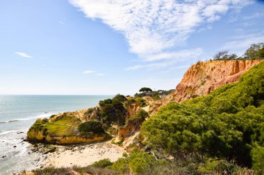 Algarve Portekiz bir dünyada en güzel manzara