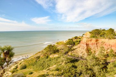 Algarve Portekiz bir dünyada en güzel manzara