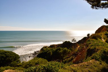 Algarve Portekiz bir dünyada en güzel manzara