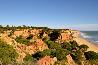 Algarve Portekiz bir dünyada en güzel manzara