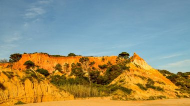 Algarve Portekiz bir dünyada en güzel manzara