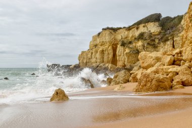 Algarve Portekiz bir dünyada en güzel manzara