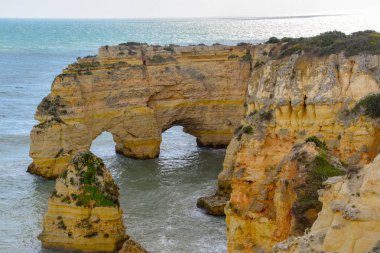 Algarve Portekiz bir dünyada en güzel manzara