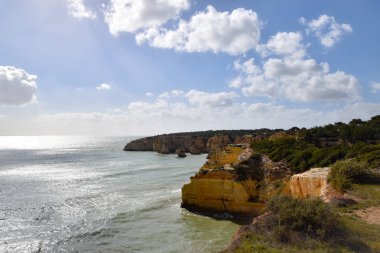 Algarve Portekiz bir dünyada en güzel manzara